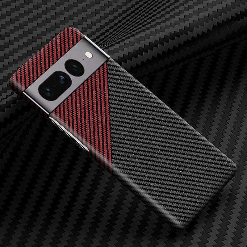 Kolfiber Telefonfodral för Google Pixel 7 8