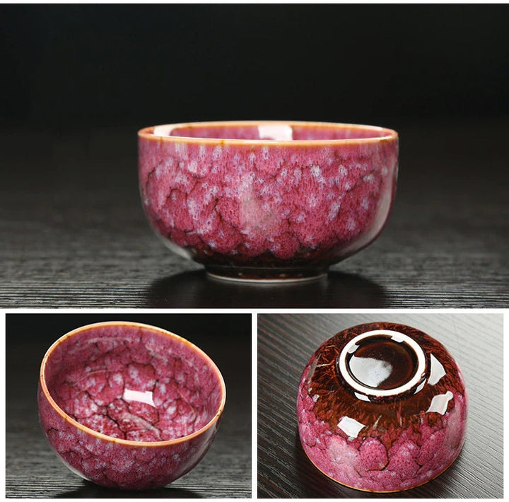 Keramisk Gaiwan Set kuai ke Teaset Camping Kung Fu Teaset 1 Teapot 1 Kopp Reseteapot Kaffekopp Vattenmugg Kontorskanna Drickredskap