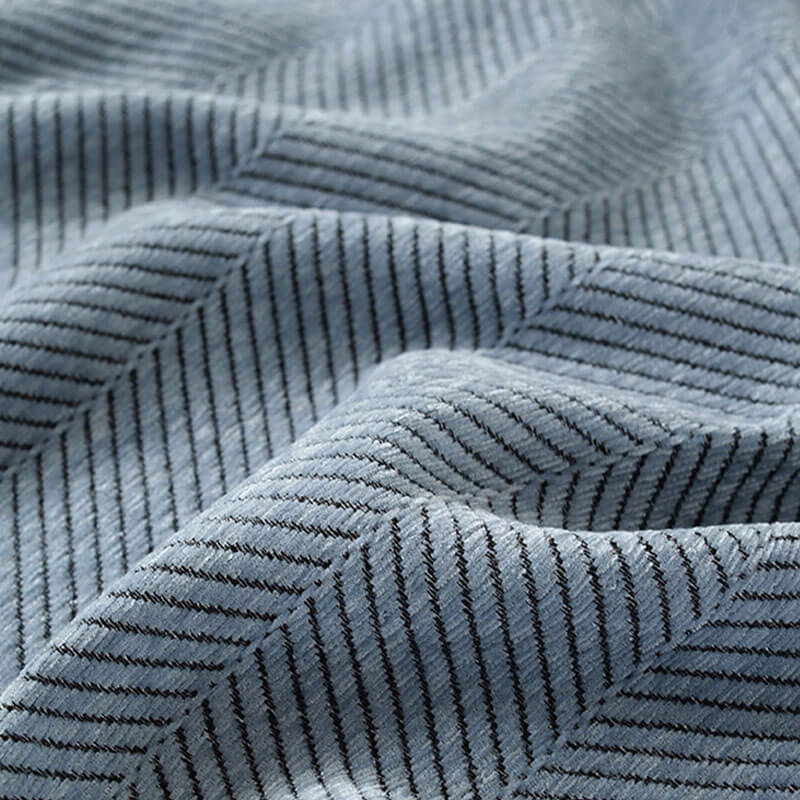 Chenillefilt Herringbone Fringed Sofföverdrag