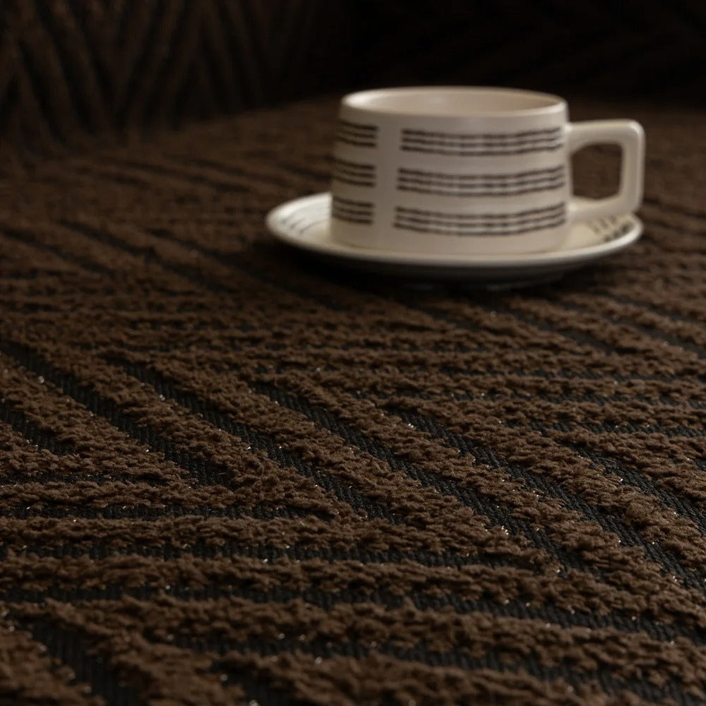 Chevron Herringbone Tassel Sofföverdrag