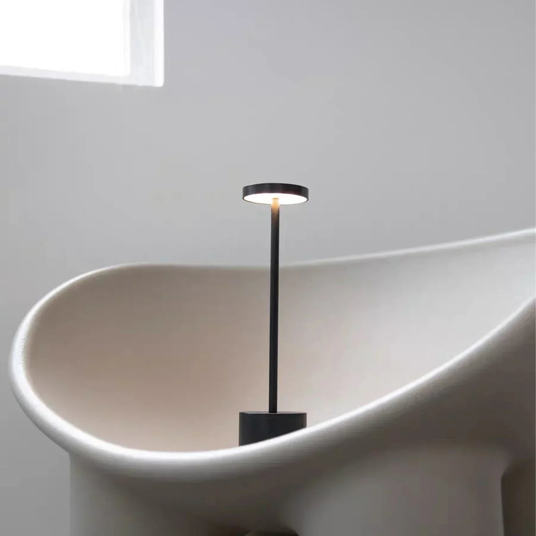 Klassisk trådlös lampa - Touchsensor LED-skrivbordslampa med 3 justerbara färgtemperaturer