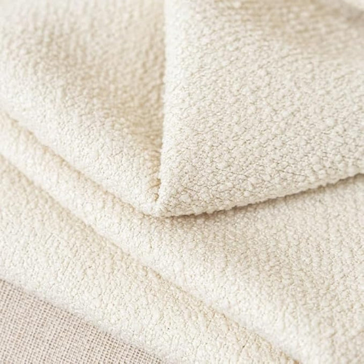 Klassisk Chenille Sofföverdrag med Spetskant
