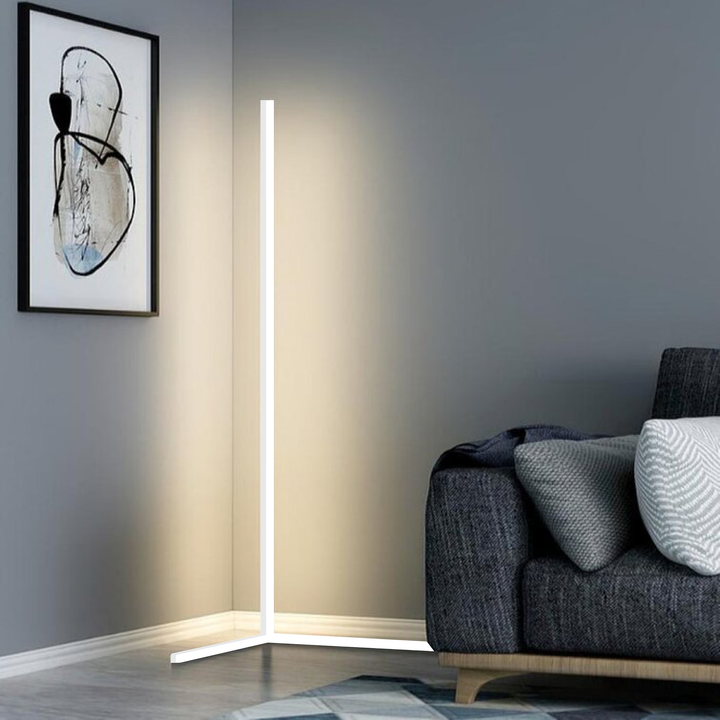 Hörn golvlampa