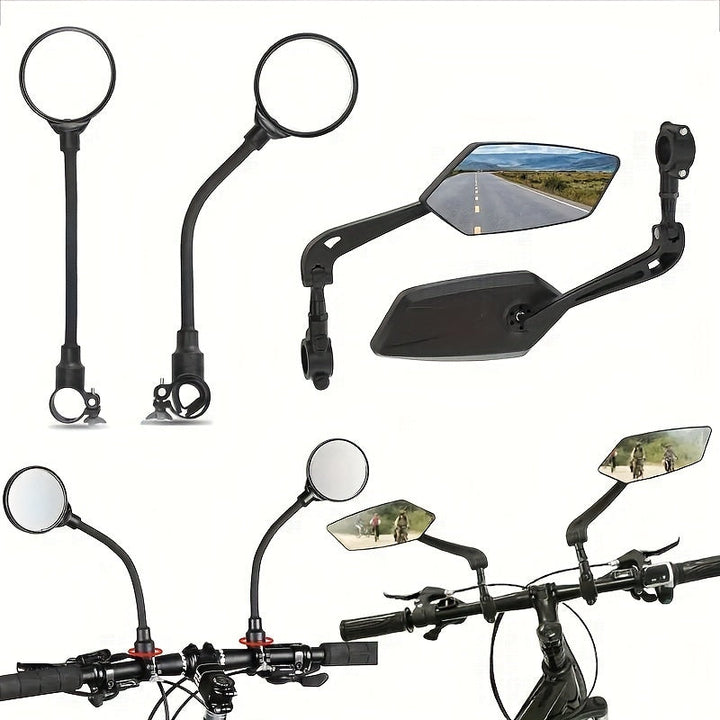 SafeView - Dubbel HD Cykel Speglar