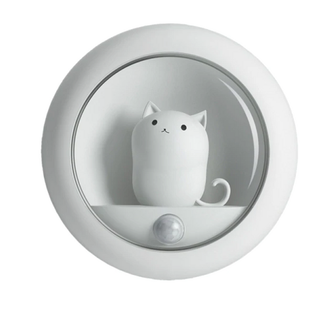 Söt Katt Nattlampa