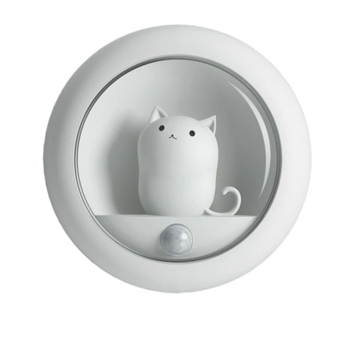 Söt Katt Nattlampa