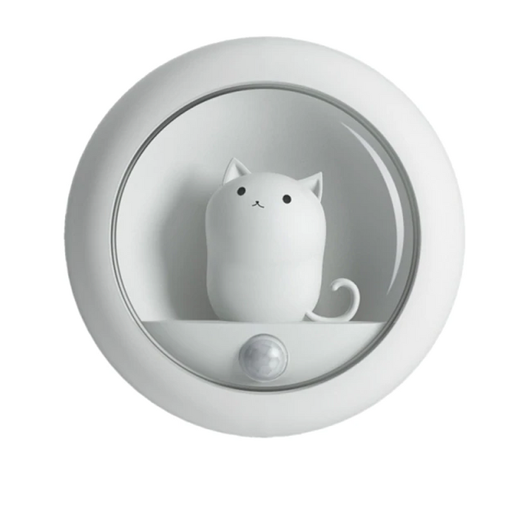 Söt Katt Nattlampa