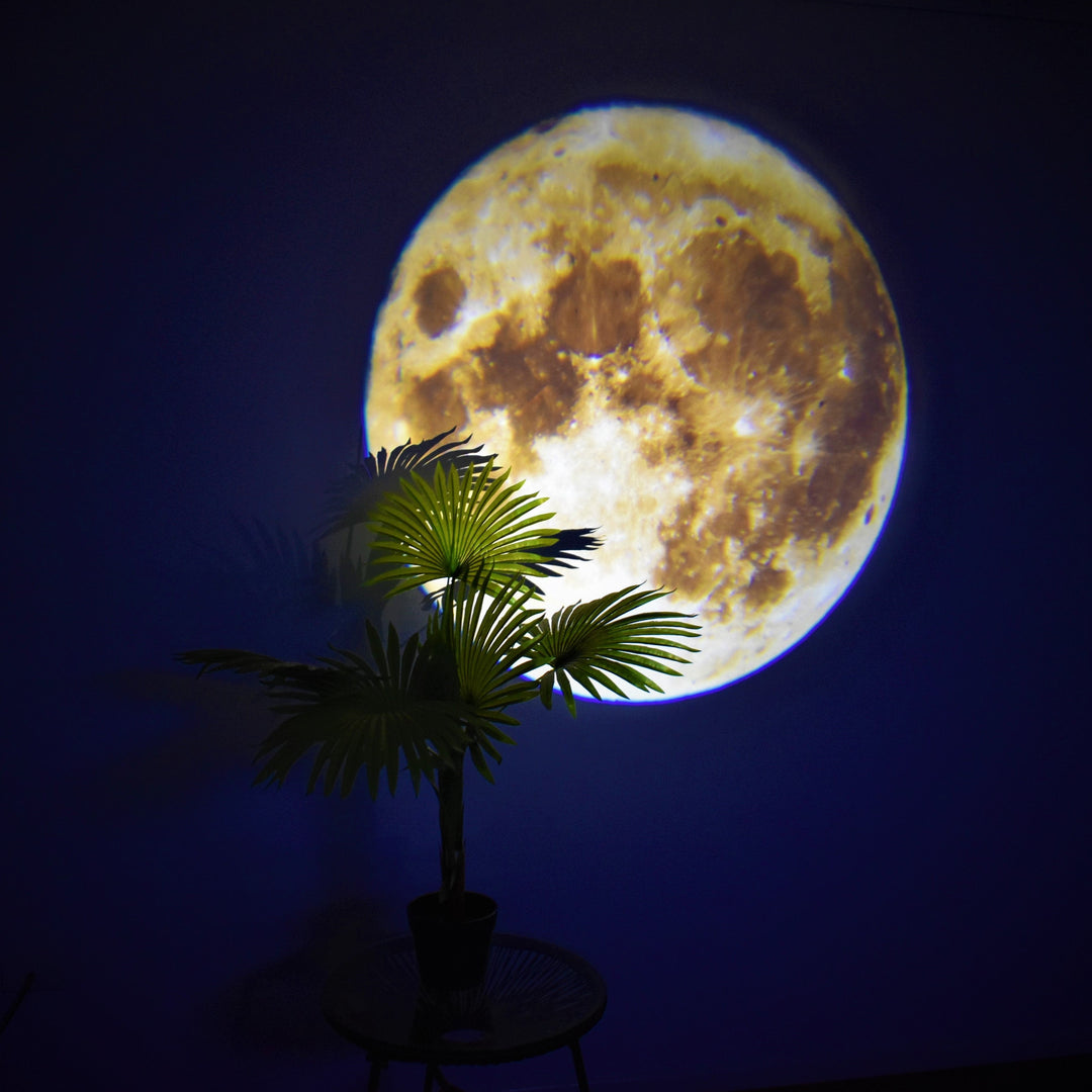 Projektorlampa - EarthGlow - LED jorddesign - Inspirerad nyfikenhet