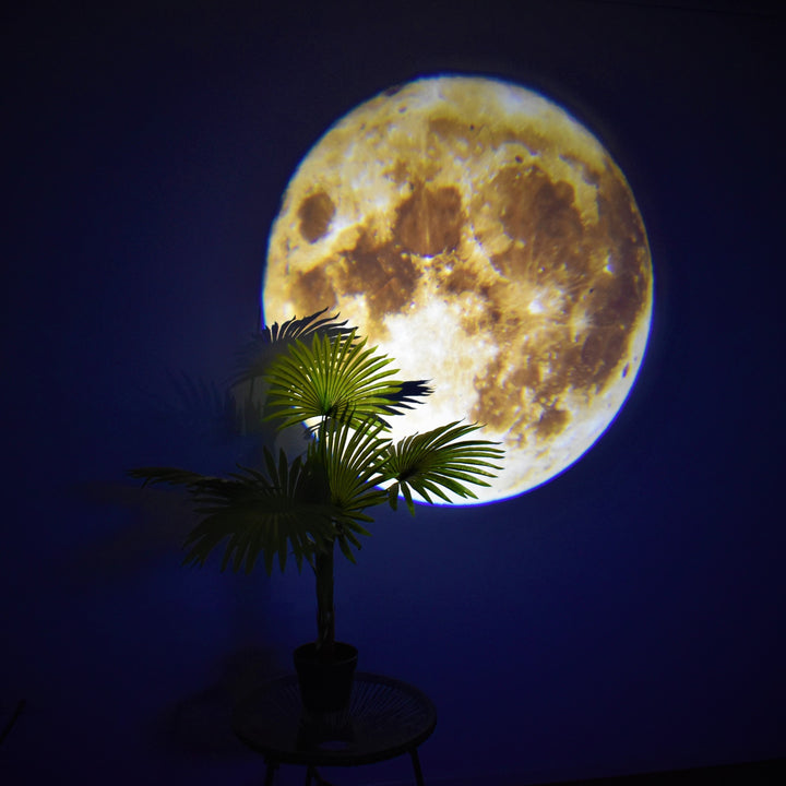 Projektorlampa - EarthGlow - LED jorddesign - Inspirerad nyfikenhet