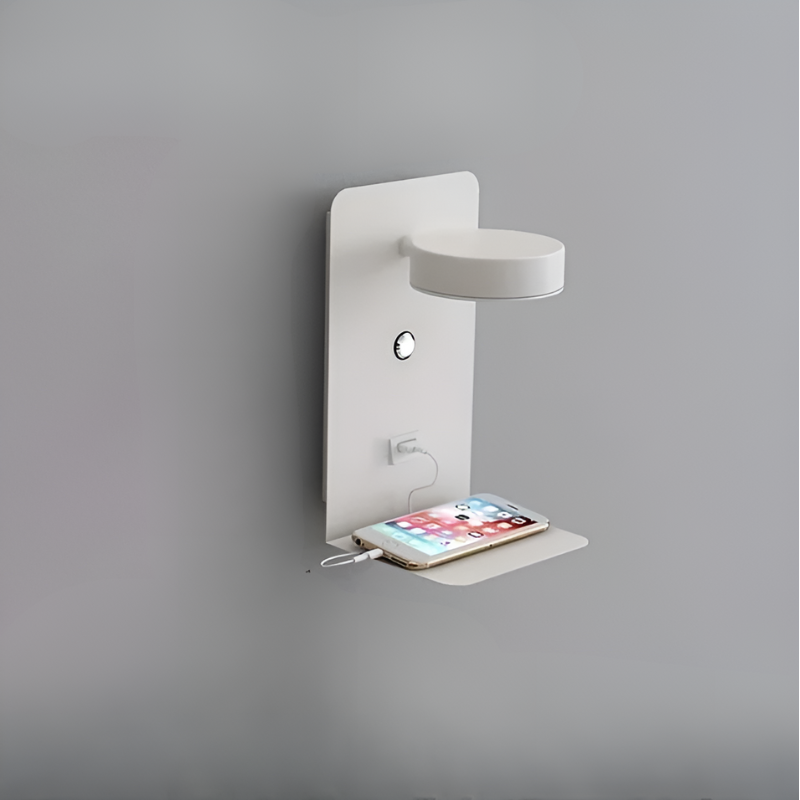 DazzleShelf Minimalistisk Uppladdningsbar USB Nattlampa