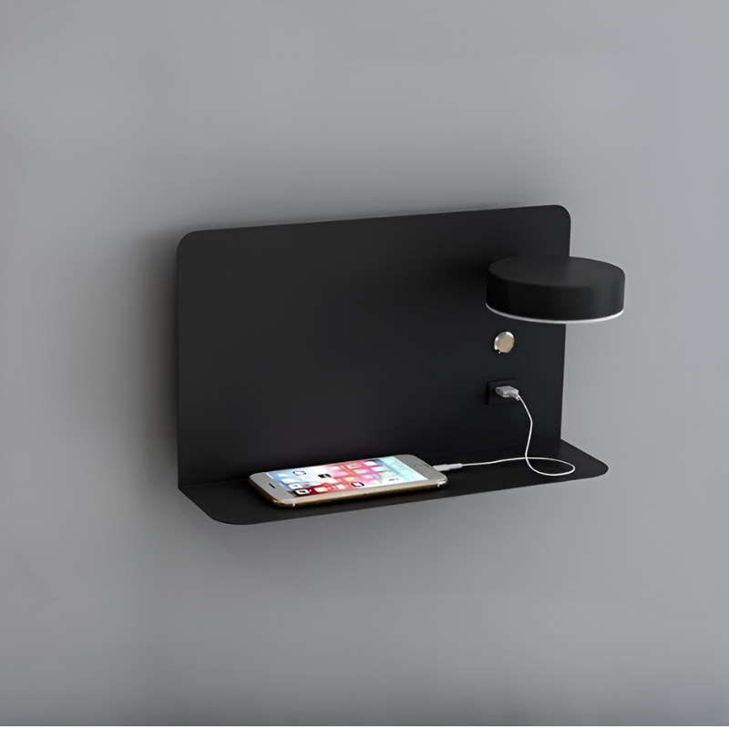 DazzleShelf Minimalistisk Uppladdningsbar USB Nattlampa