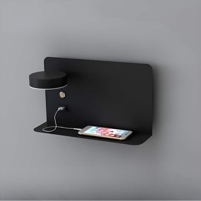DazzleShelf Minimalistisk Uppladdningsbar USB Nattlampa