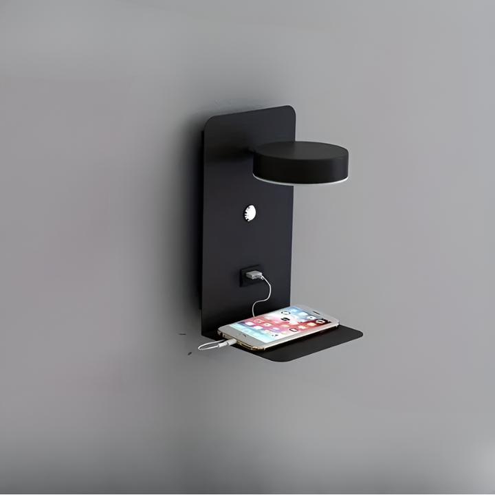 DazzleShelf Minimalistisk Uppladdningsbar USB Nattlampa