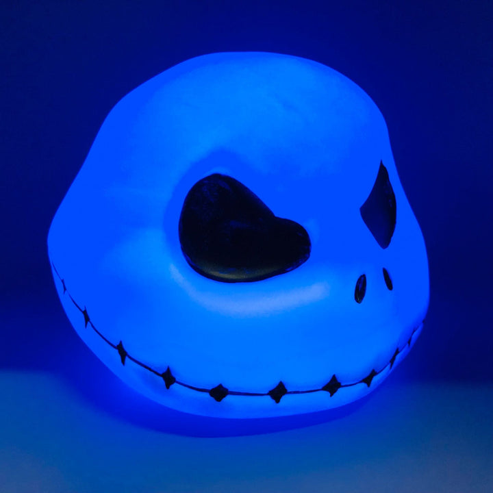 Halloween Jack Skellington Nattlampa – färgglad Anime Figur Lampa Ornament från The Nightmare Before Christmas Partydekoration