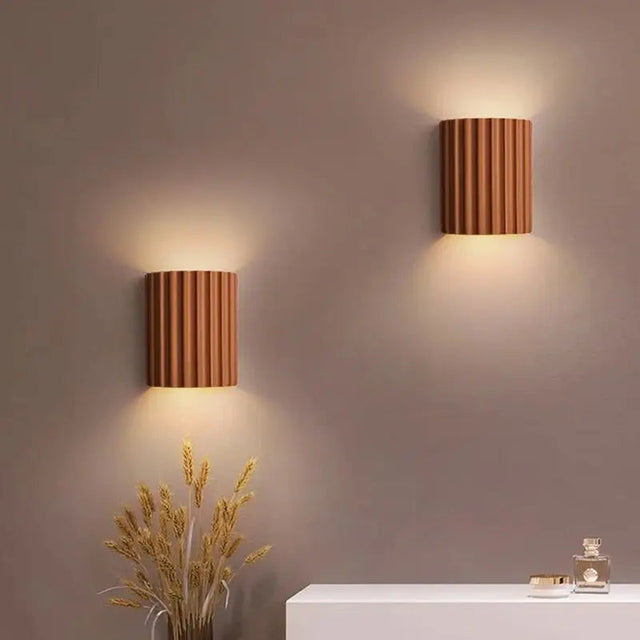 Moderna väggapplikationer av elegant resin