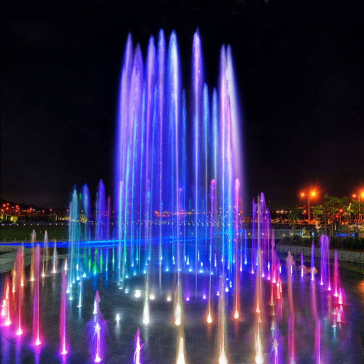 6W Landskaps färgändrande ring LED Aluminiumlegering Underwater Fountain Light (färgändrande)