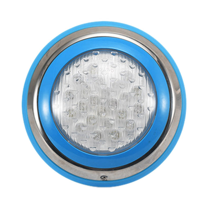 15W LED Rostfritt Stål Väggmonterad Poolbelysning Landskapsbelysning Underwater Light (färgat ljus + fjärrkontroll)