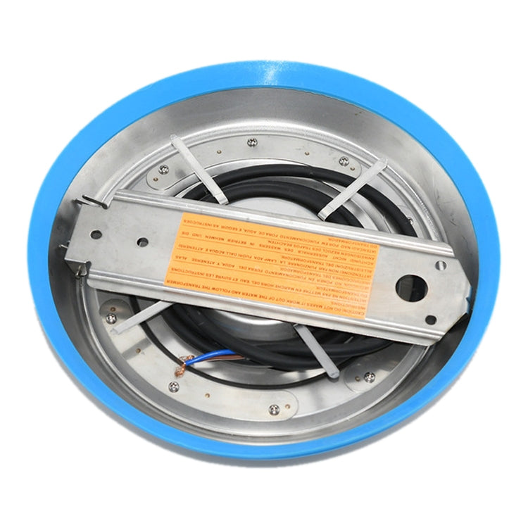 15W LED Rostfritt Stål Väggmonterad Poolbelysning Landskapsbelysning Underwater Light (färgat ljus + fjärrkontroll)