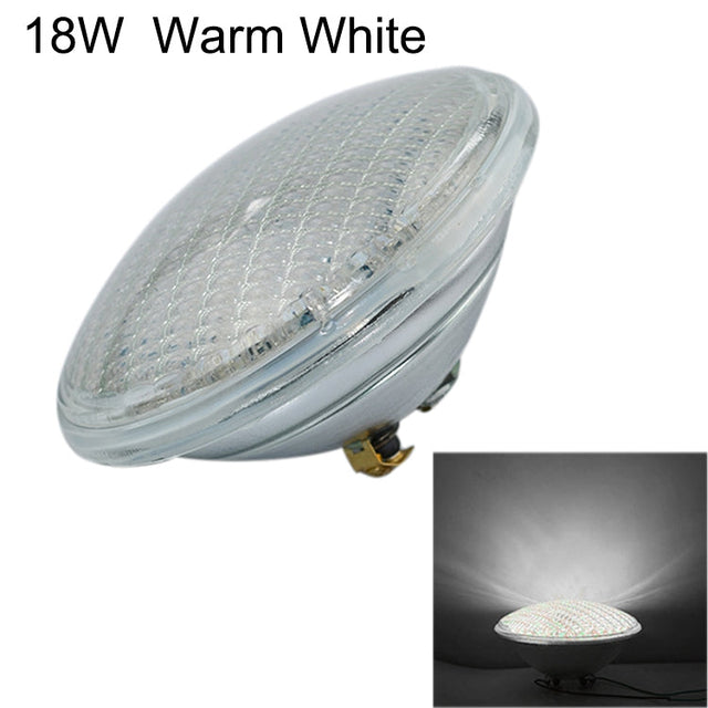 18W LED Nedsänkt Poolbelysning Underwater Light Source (Varm Vit Ljus)