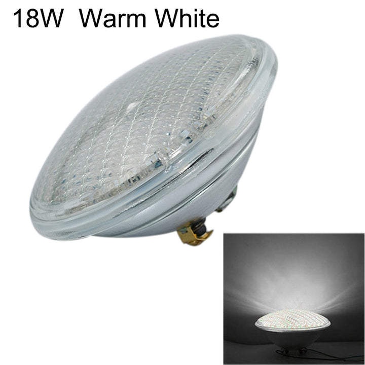 18W LED Nedsänkt Poolbelysning Underwater Light Source (Varm Vit Ljus)