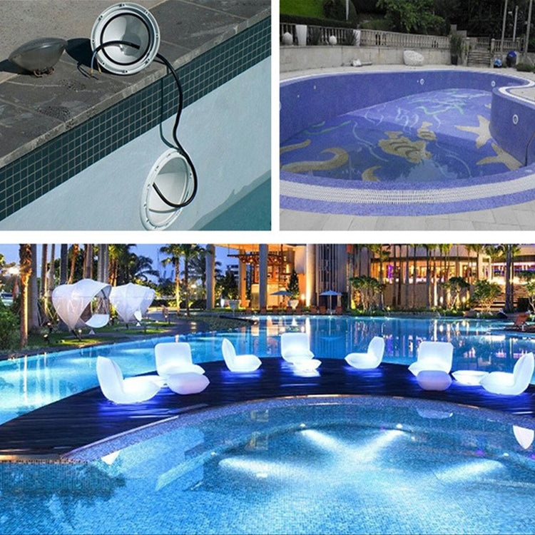 18W LED Nedsänkt Poolbelysning Underwater Light Source (Varm Vit Ljus)