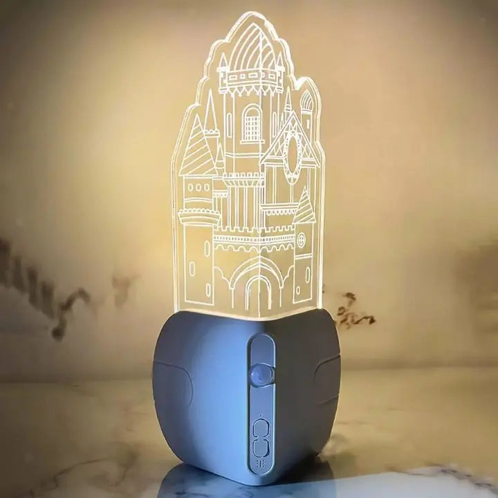 Hörnlampa med Rörelsesensor – Trådlös LED-lampa med Stötskydd