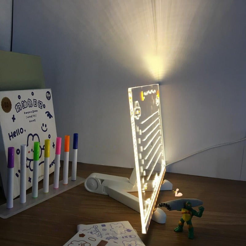 Barns LED Meddelandeboard med färger