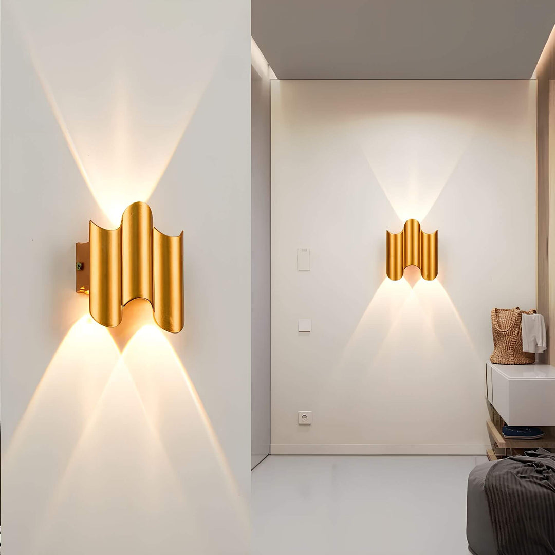 Aluminium Vägglampa