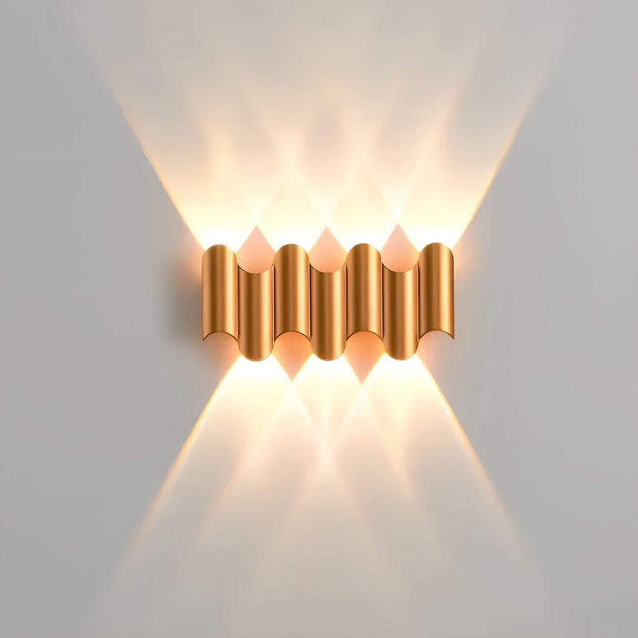 Aluminium Vägglampa