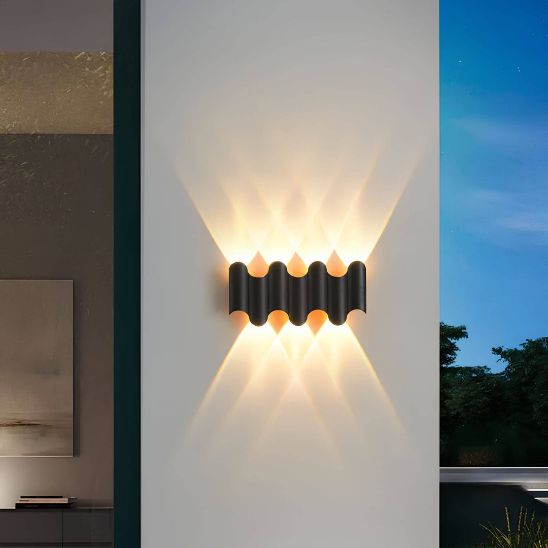 Aluminium Vägglampa