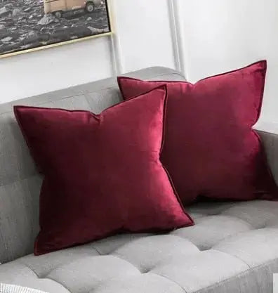 VelvetLuxe – Elegant sammetskuddöverdrag med raffinerade detaljer
