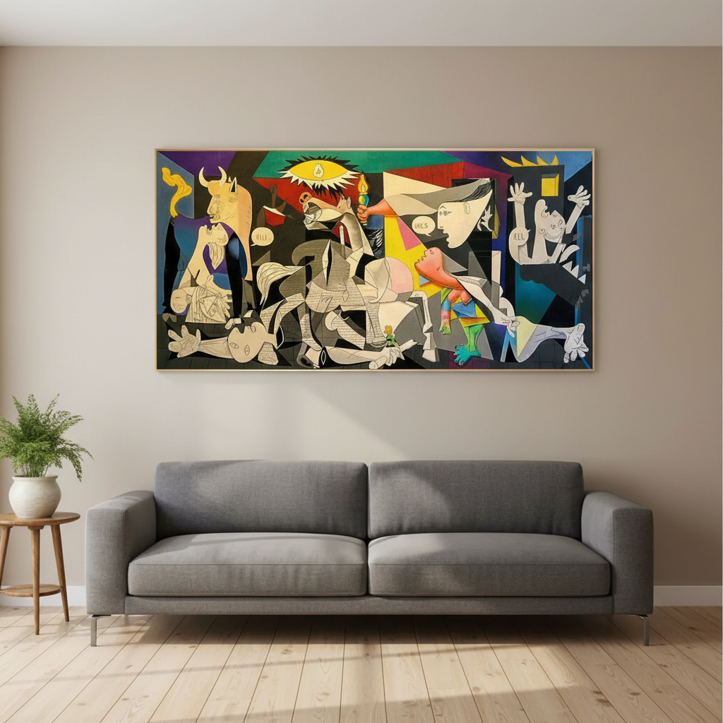 Guernica Picasso Canvas Konst