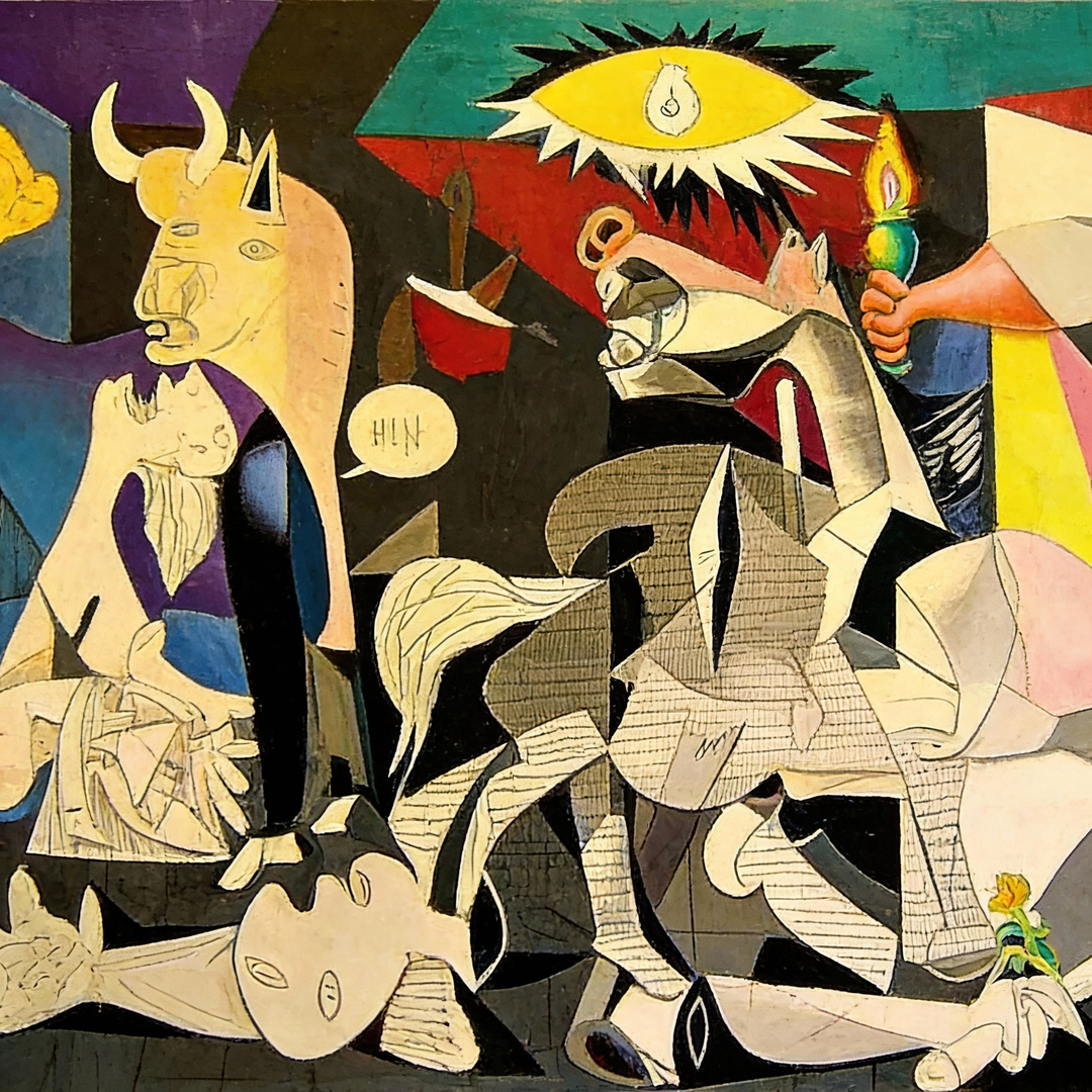 Guernica Picasso Canvas Konst