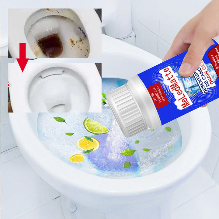 Toalettavloppsdeodorant, kraftfull rörrensare