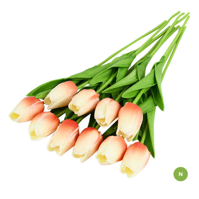 Mode Tulpan Konstgjorda Blommor För underhållsfri kreativ heminredning Blomsterarrangemang För vardagsrum matrum Nordisk Heminredning
