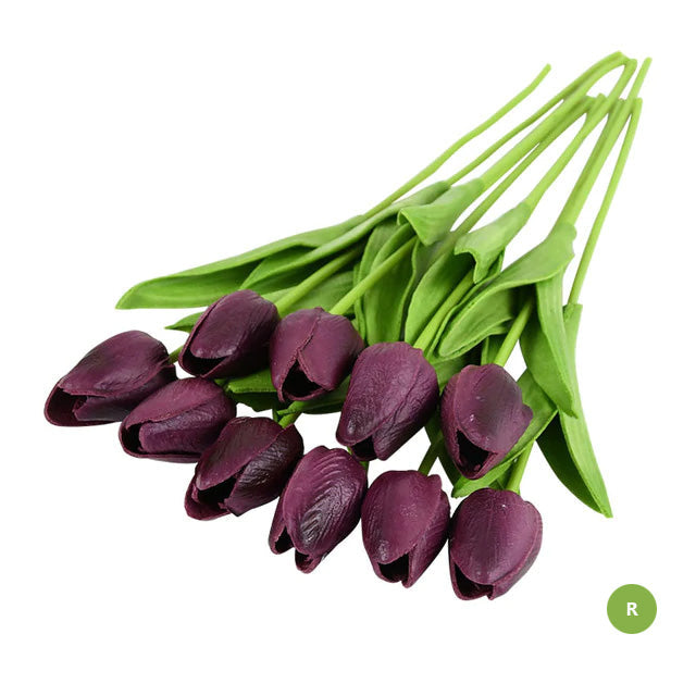 Mode Tulpan Konstgjorda Blommor För underhållsfri kreativ heminredning Blomsterarrangemang För vardagsrum matrum Nordisk Heminredning