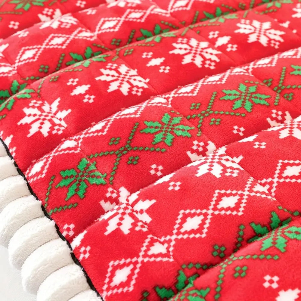 Festlig Jul Vinter Sofföverdrag