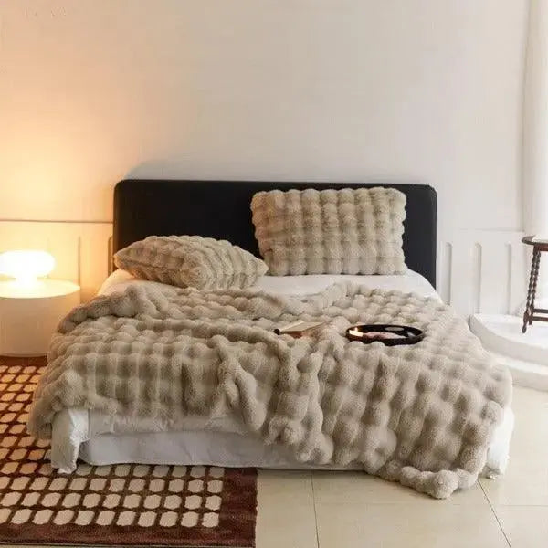 Värmefilt - varm filt för vintern - soffa