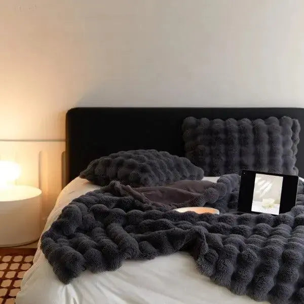 Värmefilt - varm filt för vintern - soffa