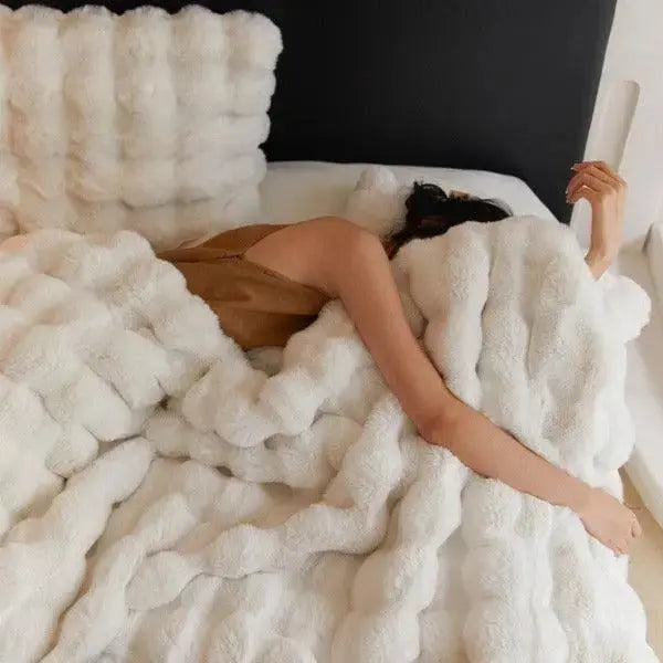 Värmefilt - varm filt för vintern - soffa