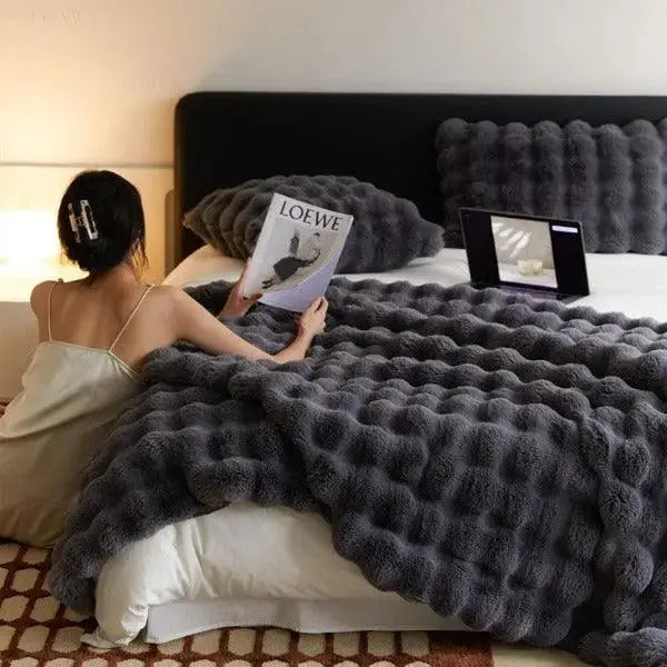Värmefilt - varm filt för vintern - soffa