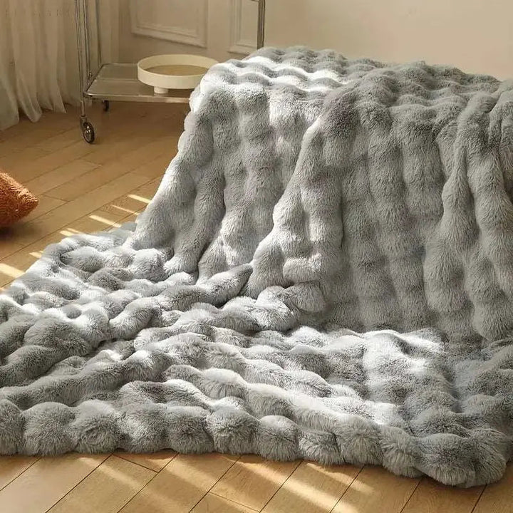 Värmefilt - varm filt för vintern - soffa