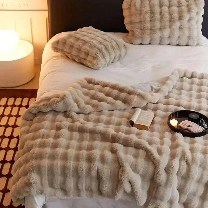 Värmefilt - varm filt för vintern - soffa