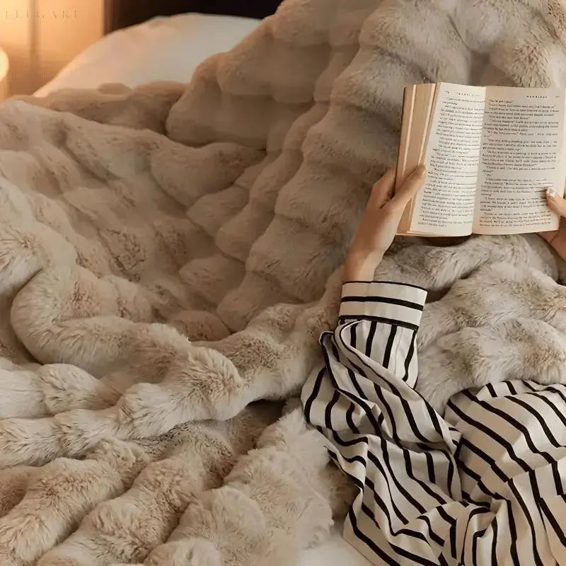 Värmefilt - varm filt för vintern - soffa