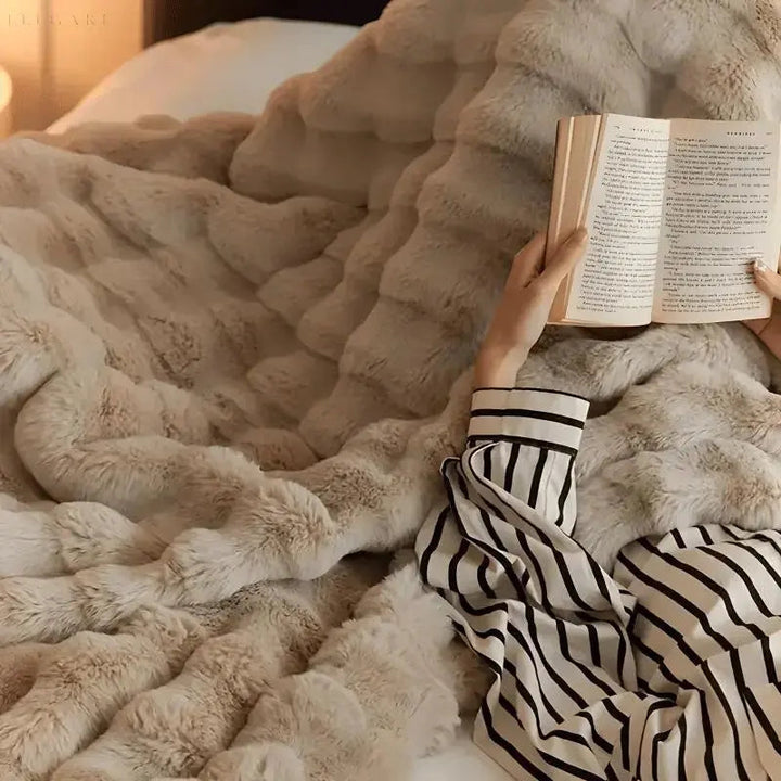 Värmefilt - varm filt för vintern - soffa