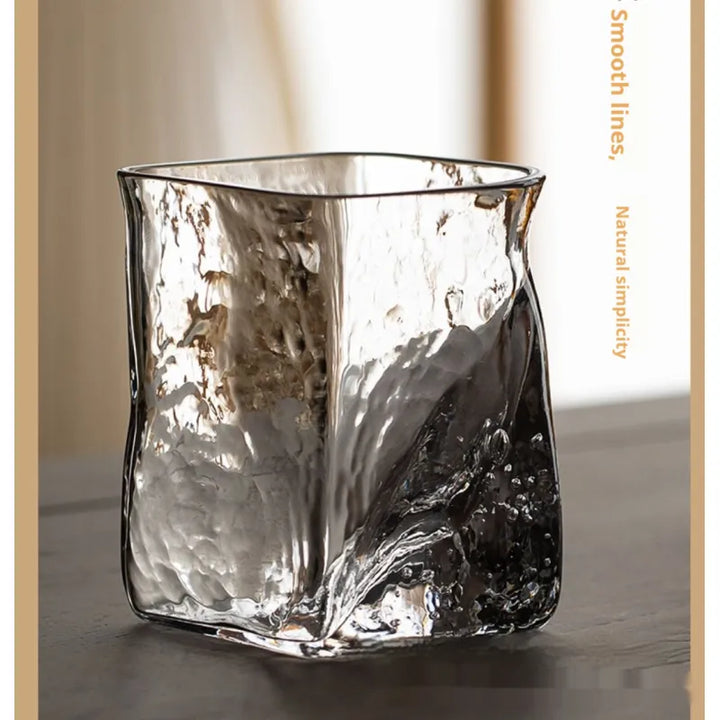Förvrängd Textur Whiskyglas Set