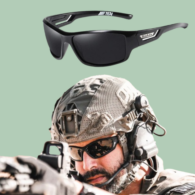 Militära Solglasögon UV 400 Fiskeglasögon