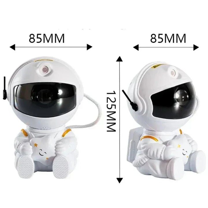 Galaxens Stjärnhimmel Projektor Lampa - Astronaut LED Projektions Nattlampa för Sovrum |