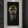 Golden Lady canvas konst