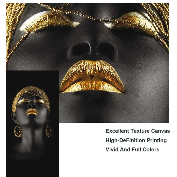 Golden Lady canvas konst